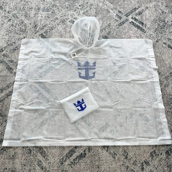 NWT Royal Caribbean Rain Poncho - Picture 1 of 5